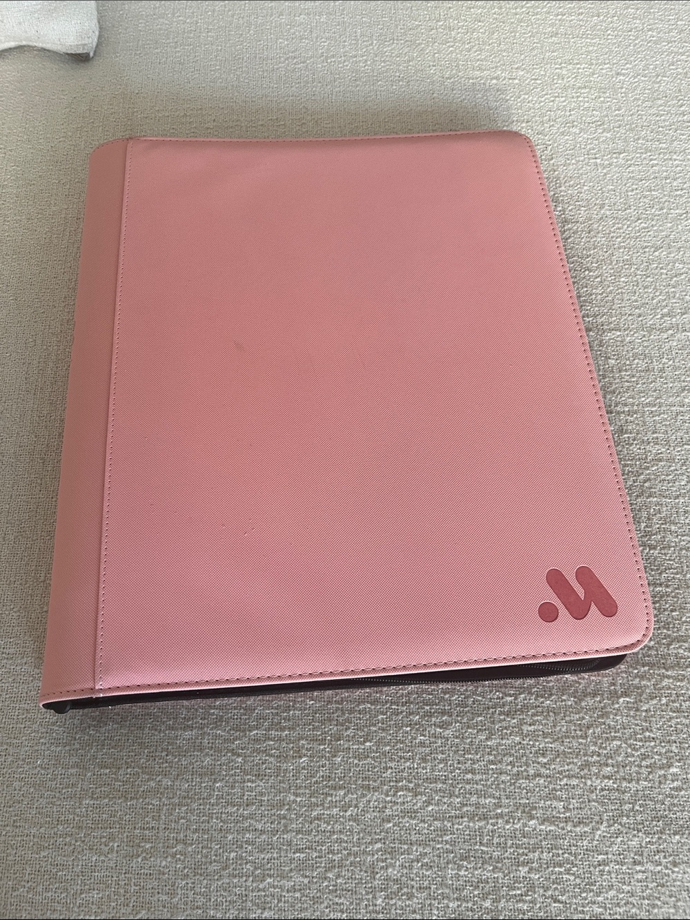 Pink Top Loader Card Binder